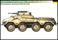 Germany World War 2 Sd.Kfz.234/1 printed gifts, mugs, mousemat, coasters, phone & tablet covers